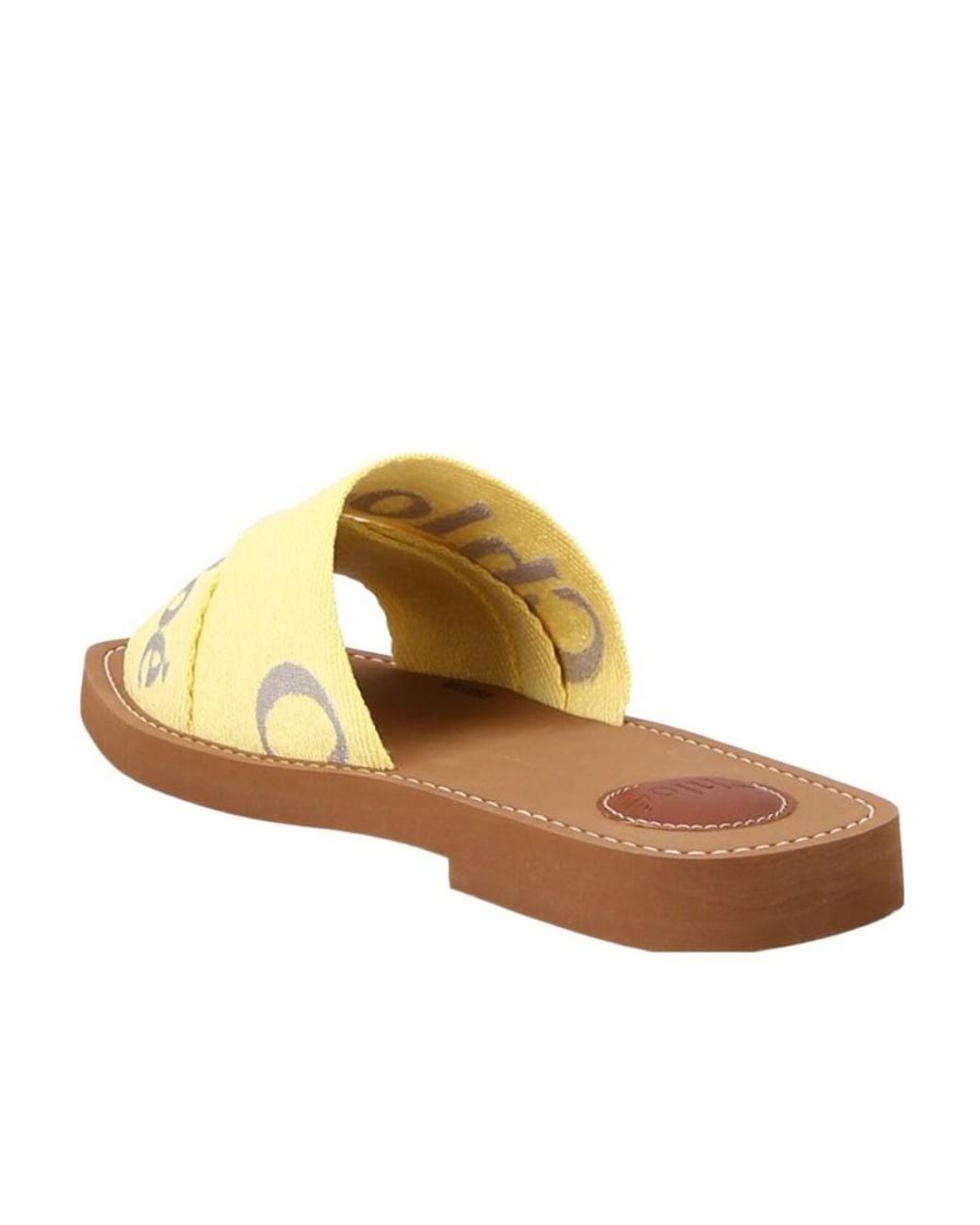 Chloé Metallic Chloé Woody Flat Mules