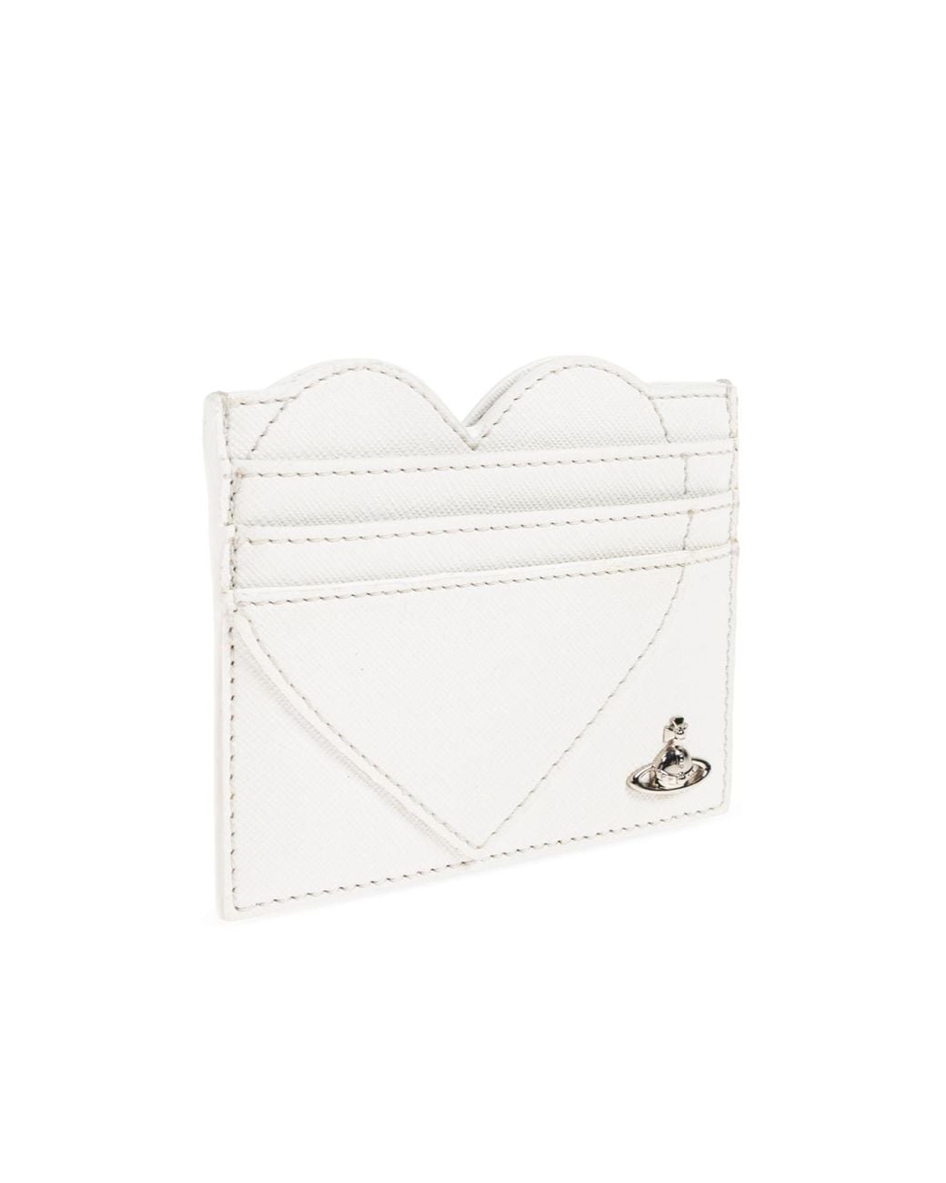 Vivienne Westwood White Claude Drop Earrings