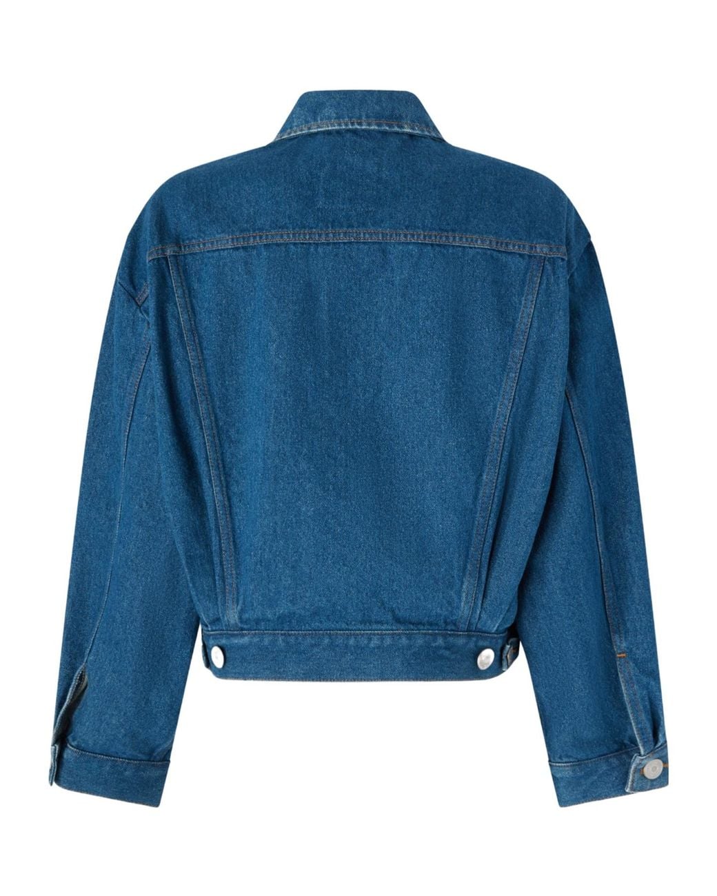 Pinko Blue Horse-Print Denim Jacket