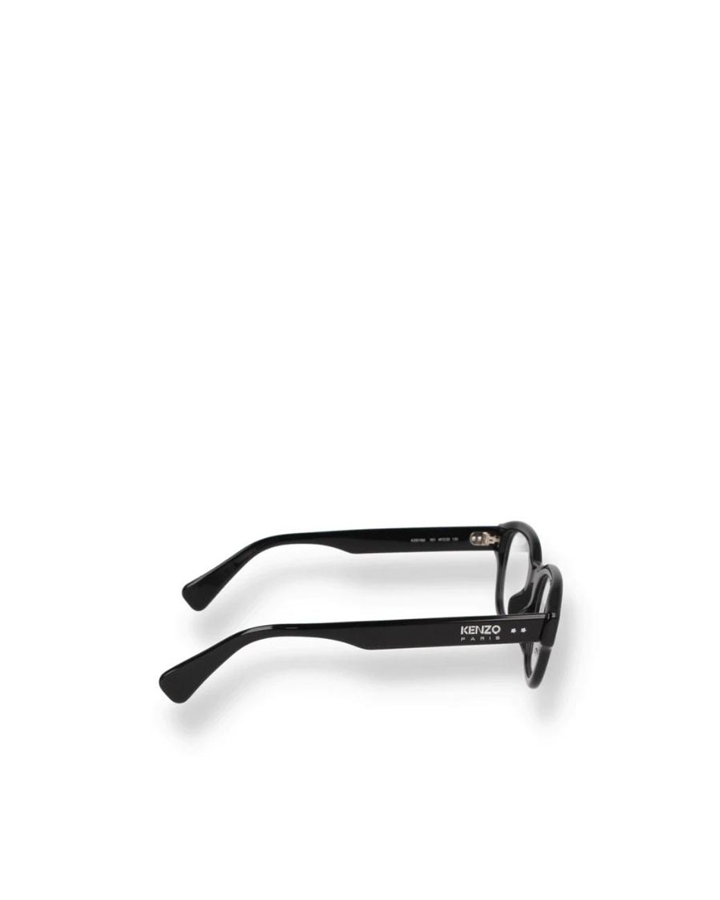 KENZO White Round Frame Glasses for men