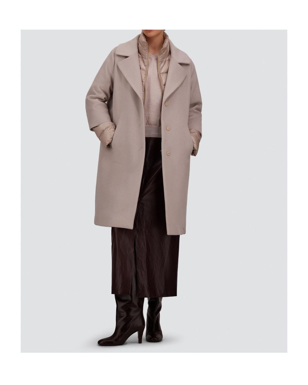 Herno Brown Coat