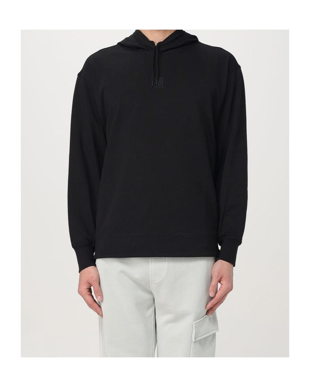 C P Company Black Metropolis Series Pullover for men