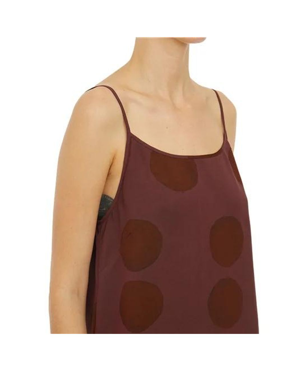 Uma Wang Brown Sleeveless Dress