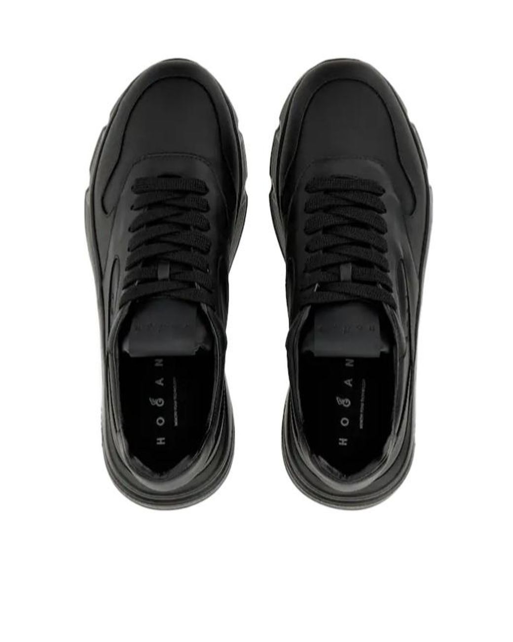 Hogan Black Hyperlight Lace-Up Sneakers for men