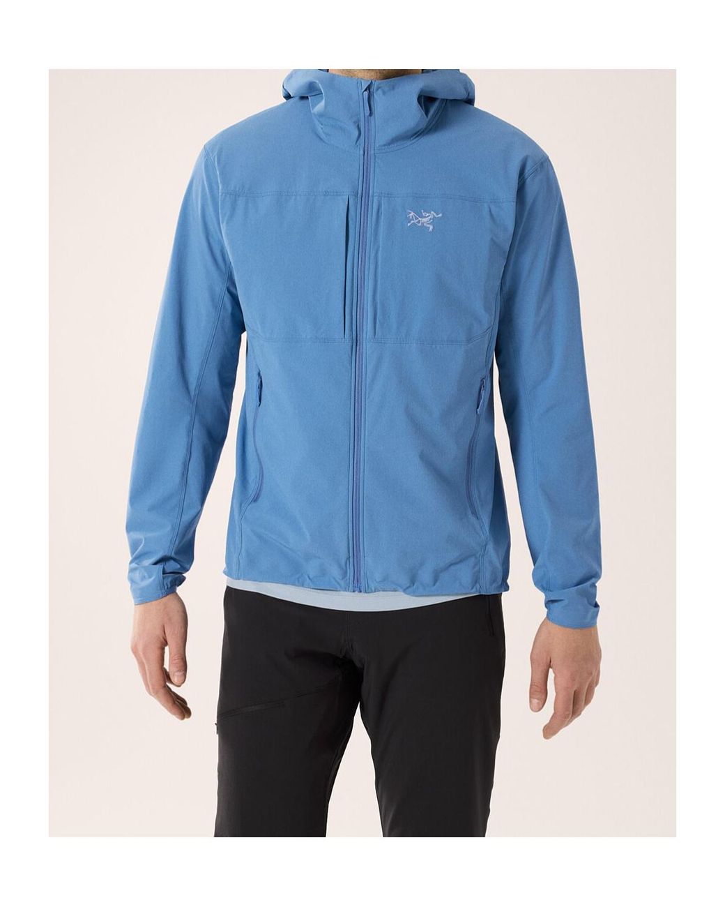 Arc'teryx Blue Gamma Hooded Casual Jacket for men