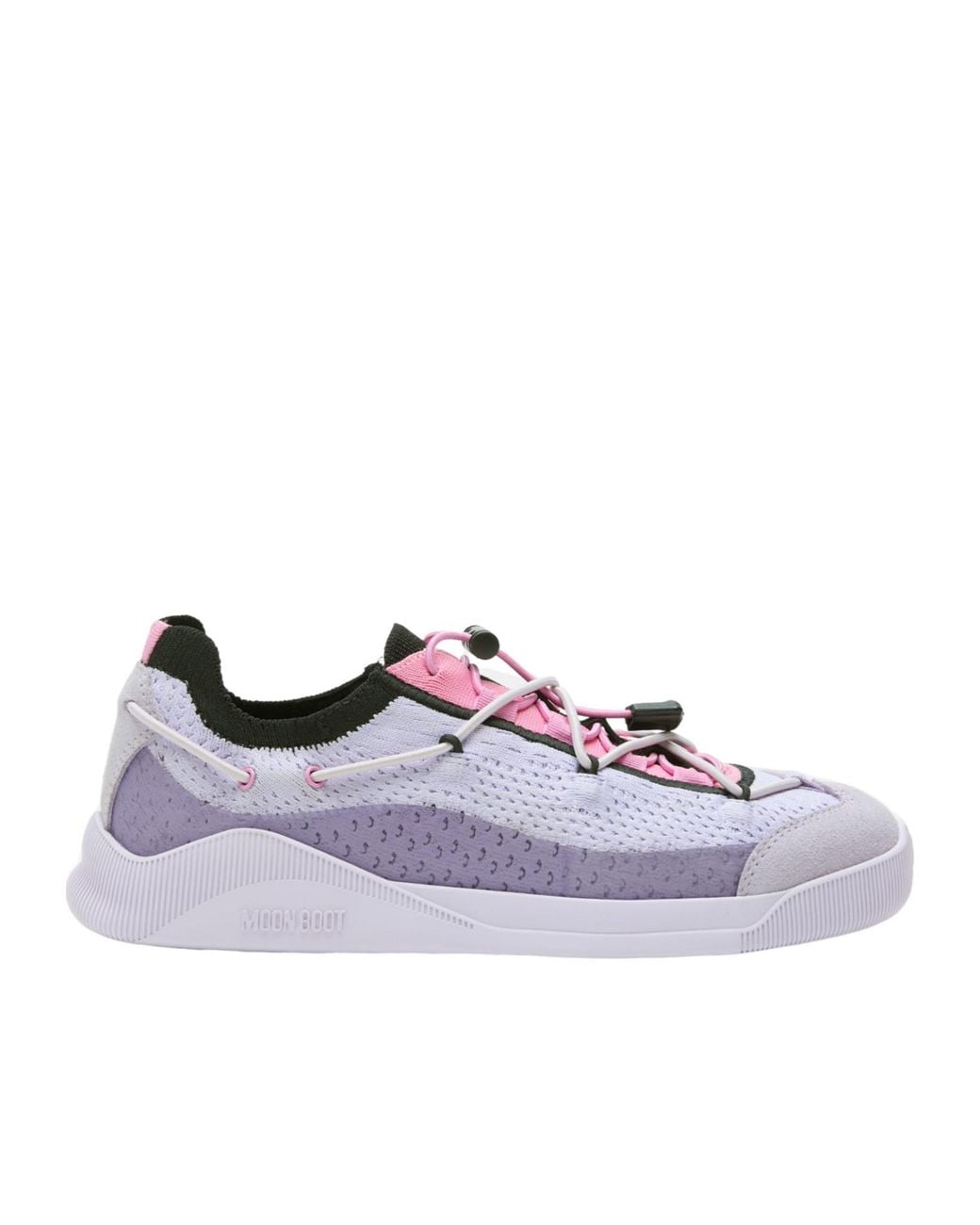 Moon Boot Purple Moonlight Lace-Up Sneakers