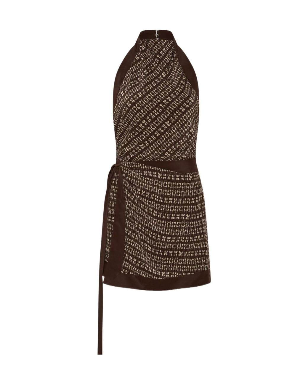 Sir Brown Astrid Open Back Mini Dress
