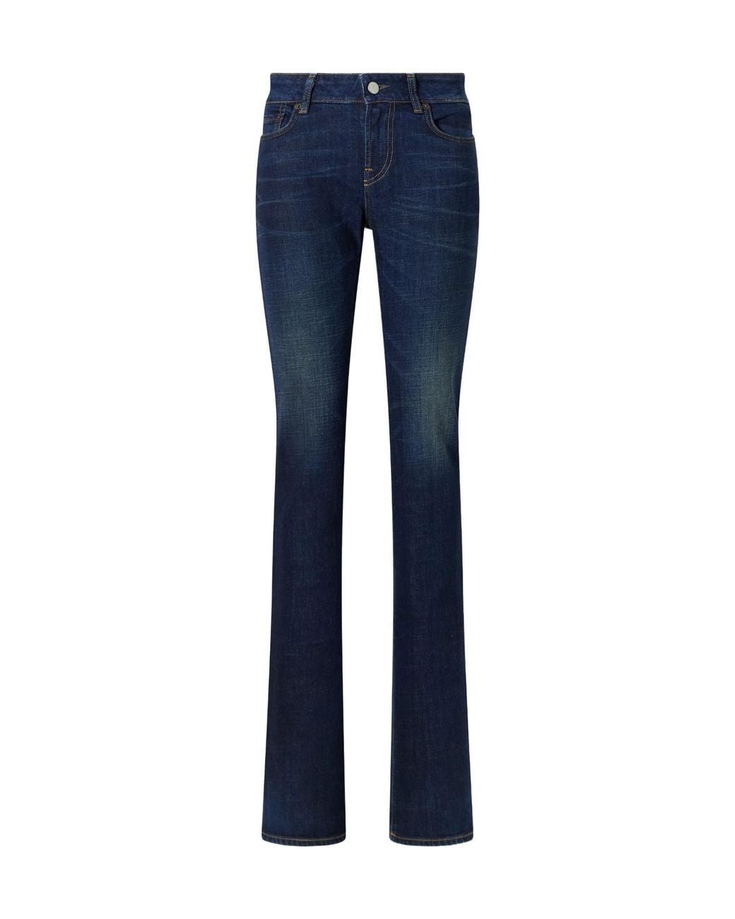 Acne Blue Belt Loop Jeans