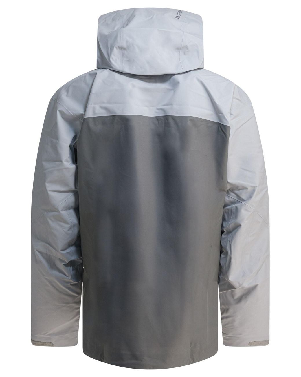 Arc'teryx Gray Colorblock Hooded Jacket for men