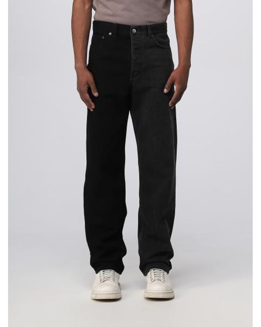 Ambush Black Straight Leg Jeans for men
