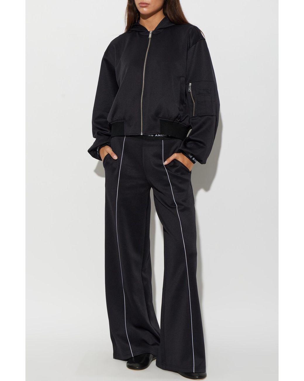 Anine Bing Blue Sari Jogger Trousers