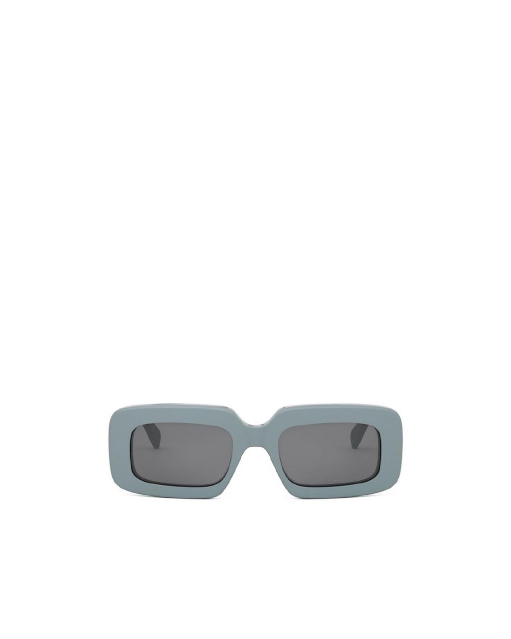 Céline Gray Rectangular Sunglasses for men