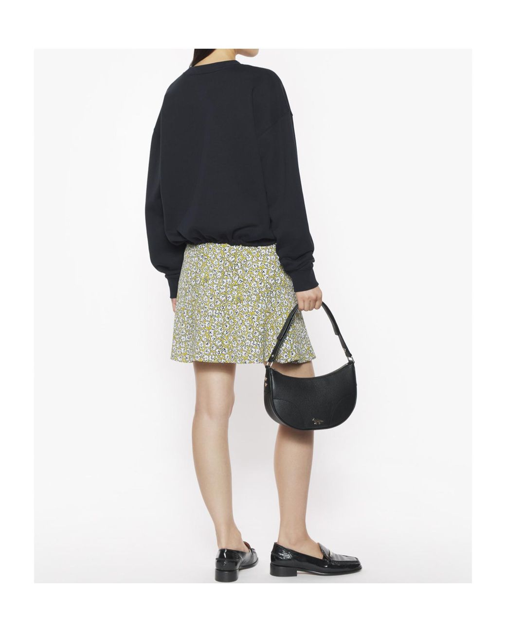 Maison Kitsuné Black Maison Kitsuné Baby Fox Patch Drawstring Comfort Sweatshirt
