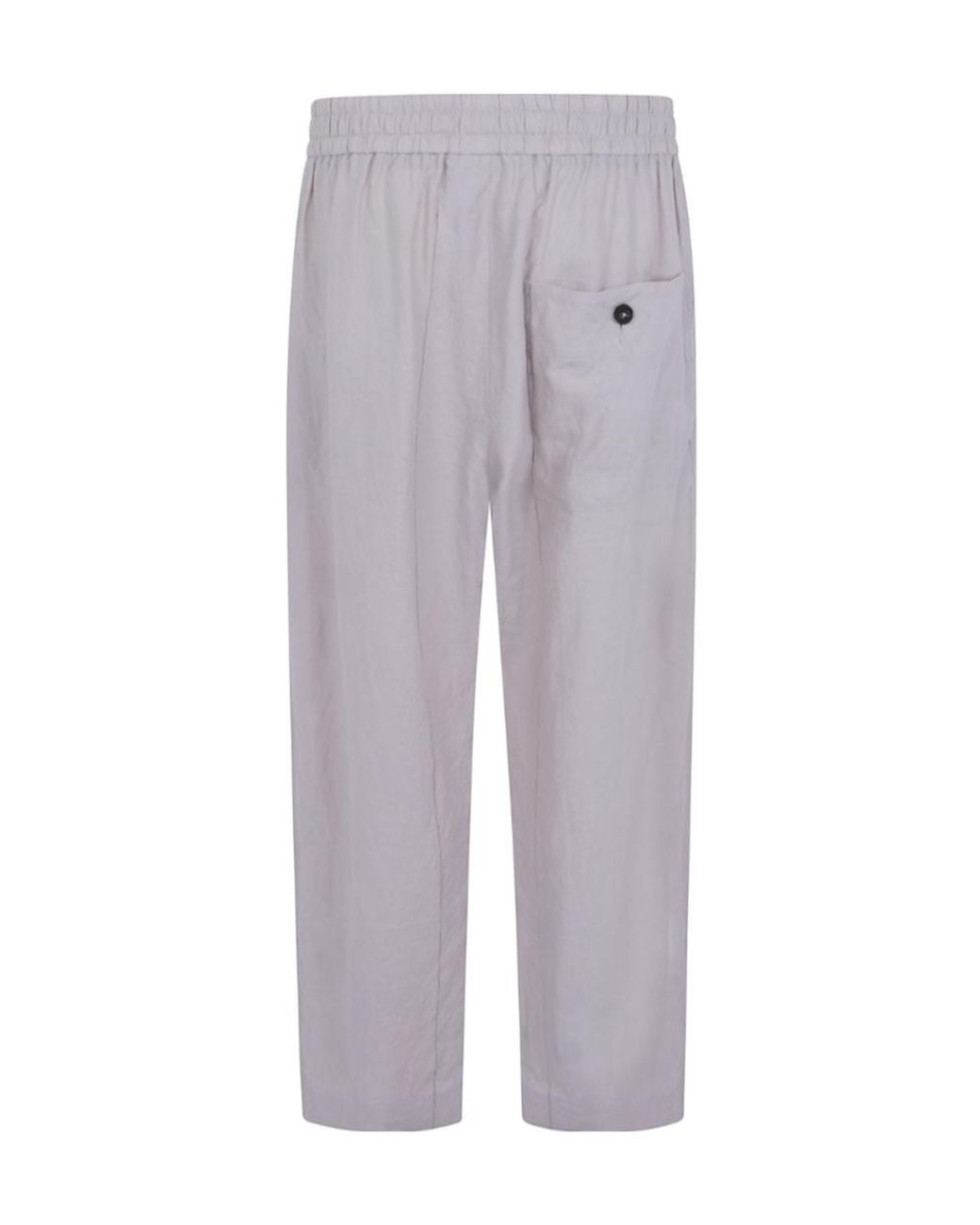 Ziggy Chen Gray Drawstring Trousers for men