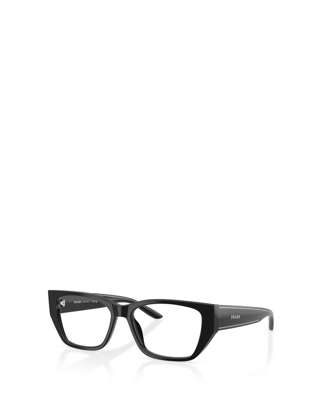 Prada White Full-Rim Frame
