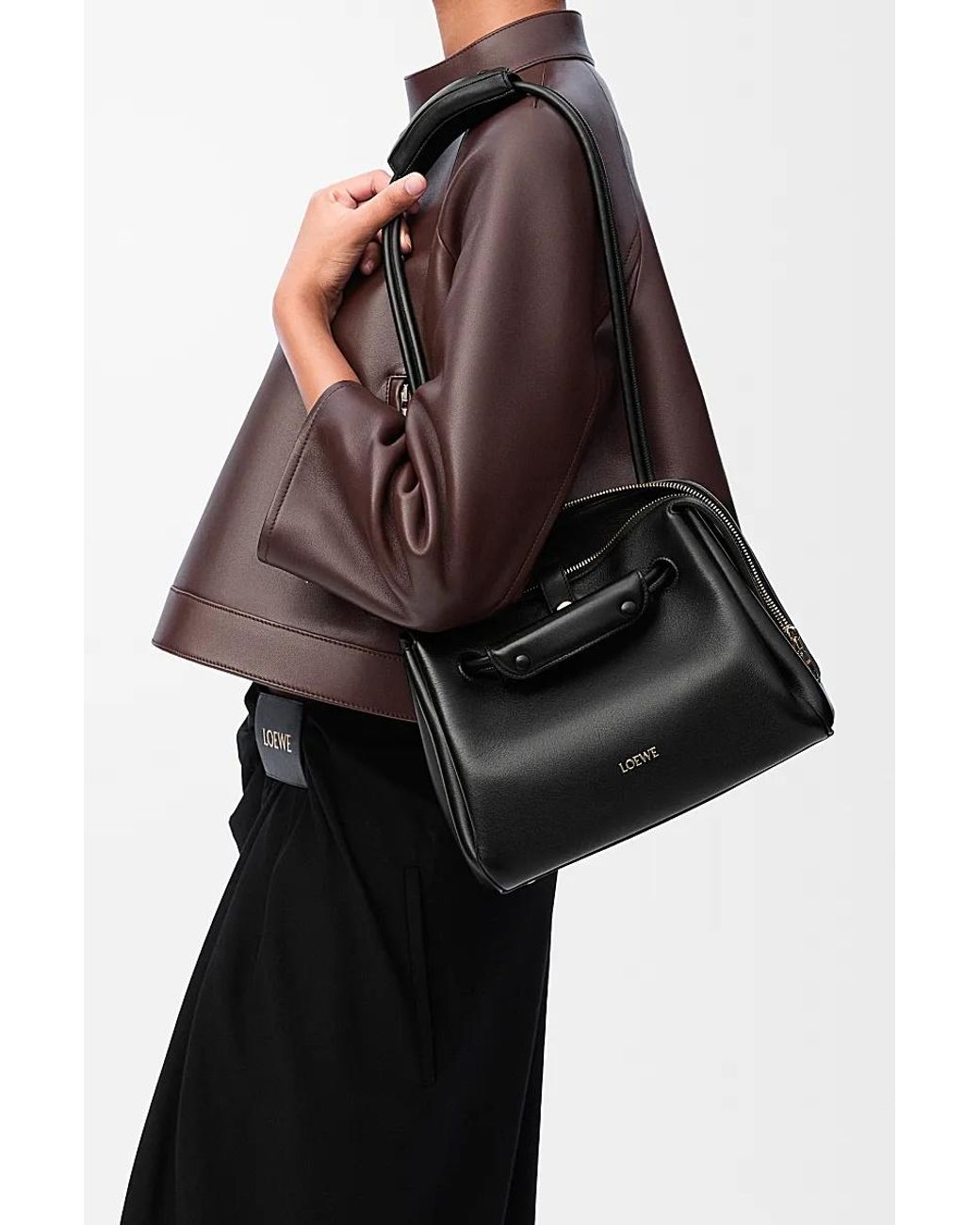 Loewe Black Small Madrid Bag