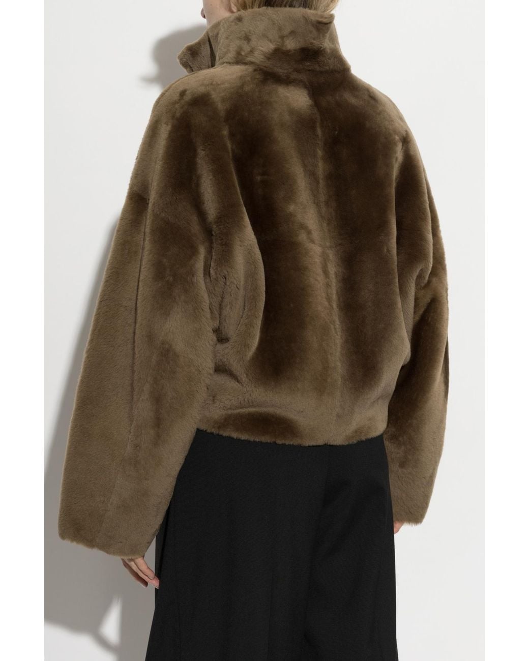Arma Brown Indy Reversible Shearling Jacket