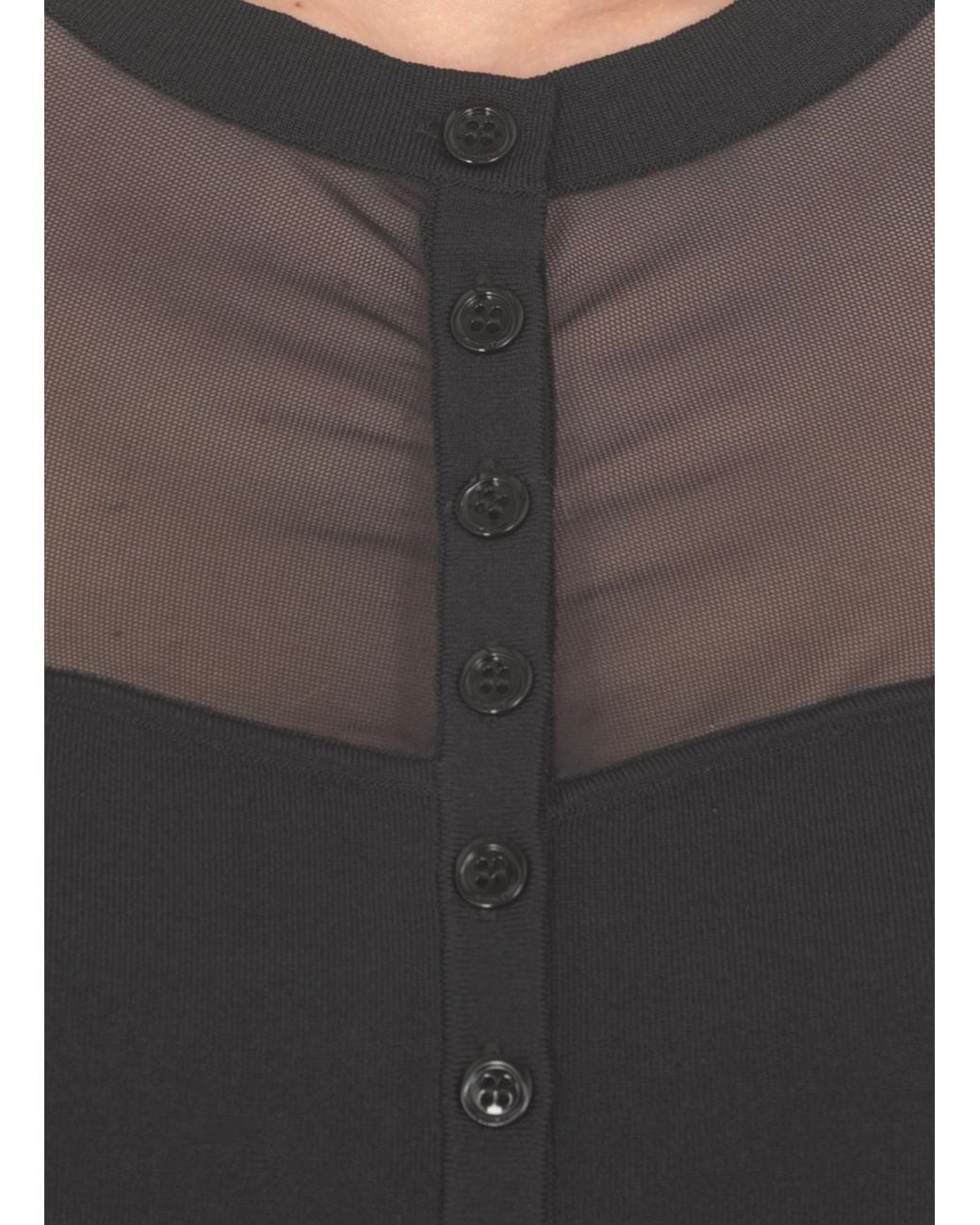 Pinko Black Gelso Long-Sleeved Cardigan
