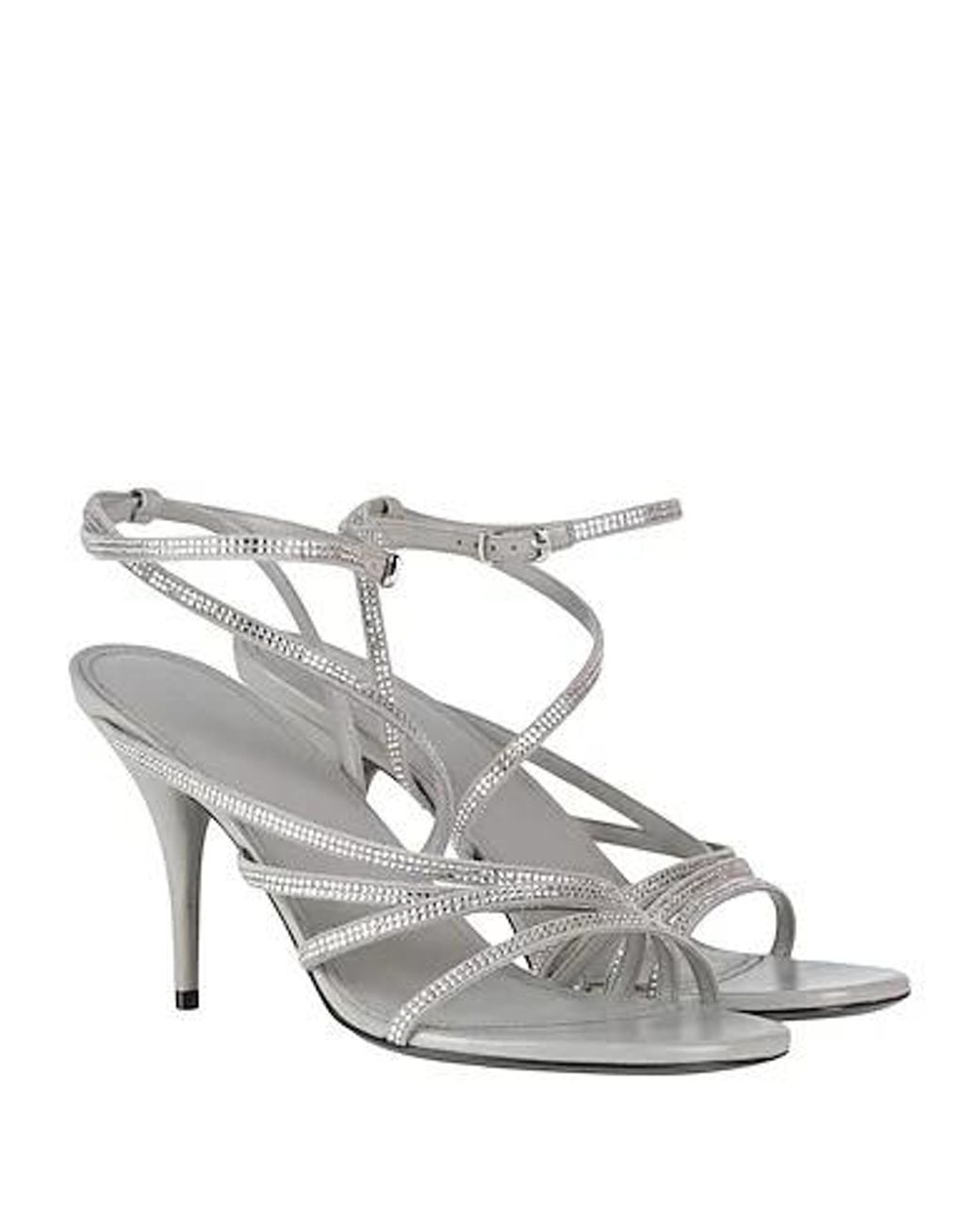 Balenciaga Metallic Sandals