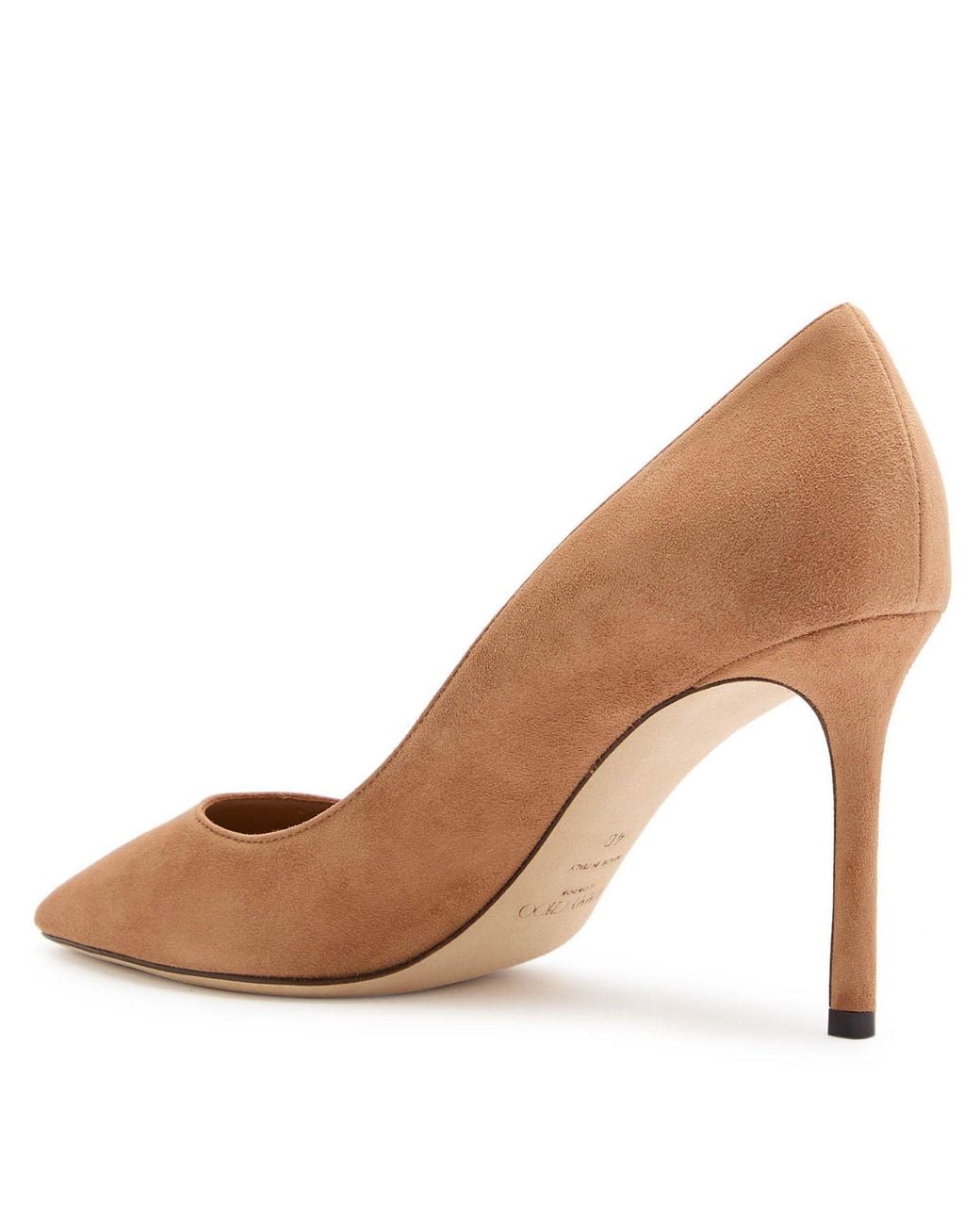 Jimmy Choo Brown Suede Stiletto Heels