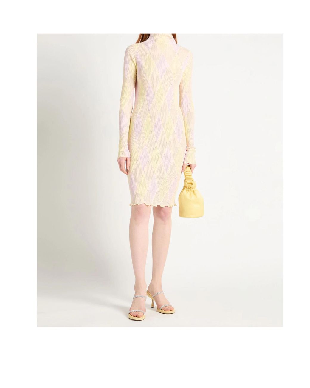 Burberry White Midi Dresses