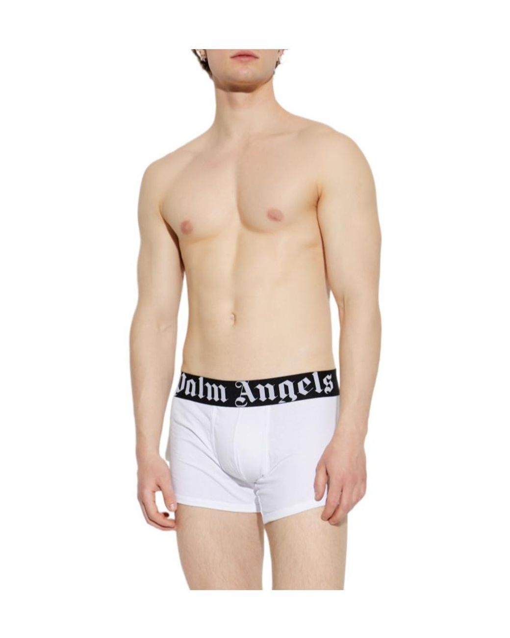 Palm Angels Blue Boxer Brief Set for men