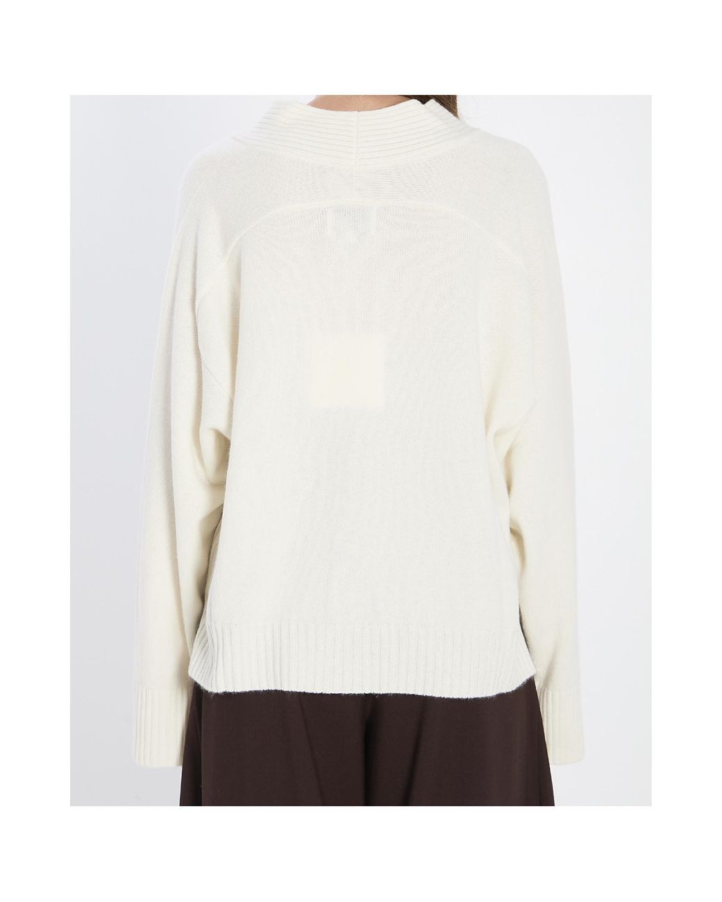 Loulou de Saison White Kaia Buttoned Cardigan