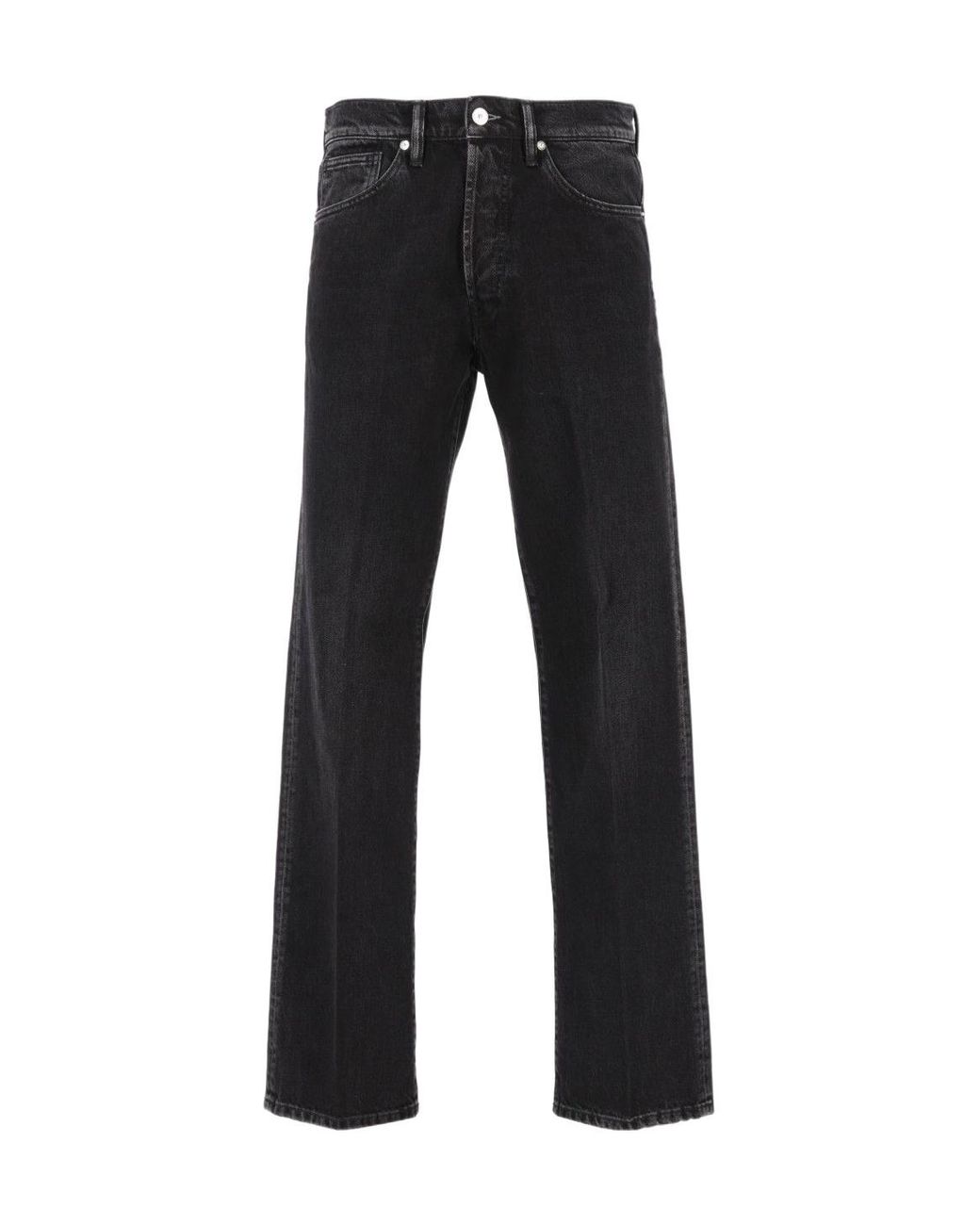 Nine:inthe:morning Black Straight-Leg Jeans for men