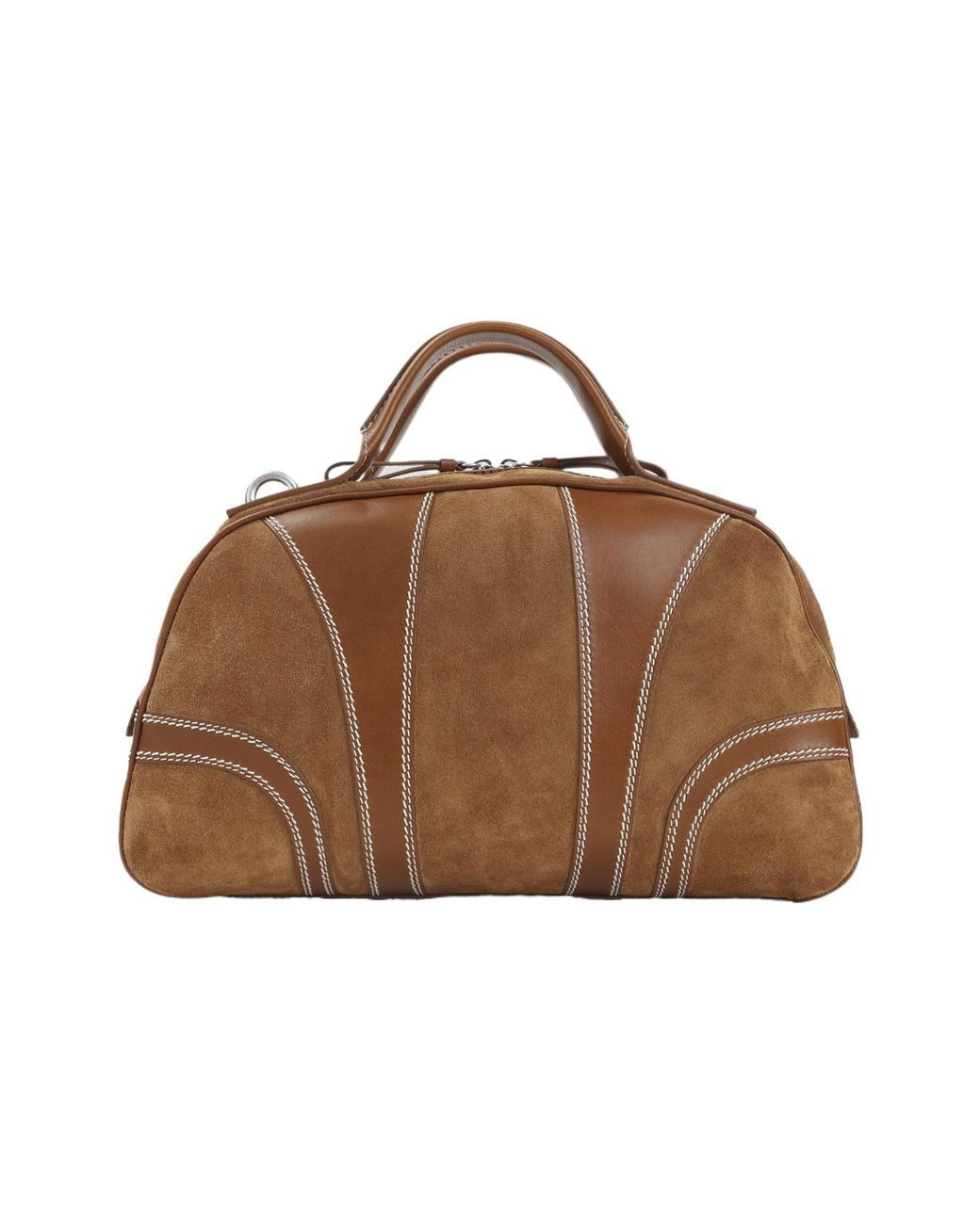 Dries Van Noten Brown Zippered Shoulder Bag for men