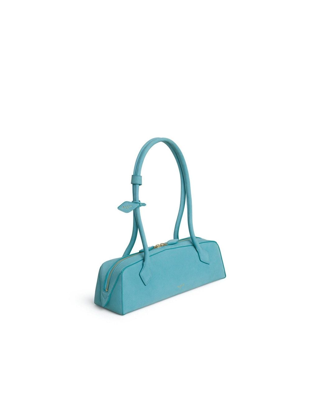 Alaïa Blue Alaïa Le Teckel Medium Shoulder Bag