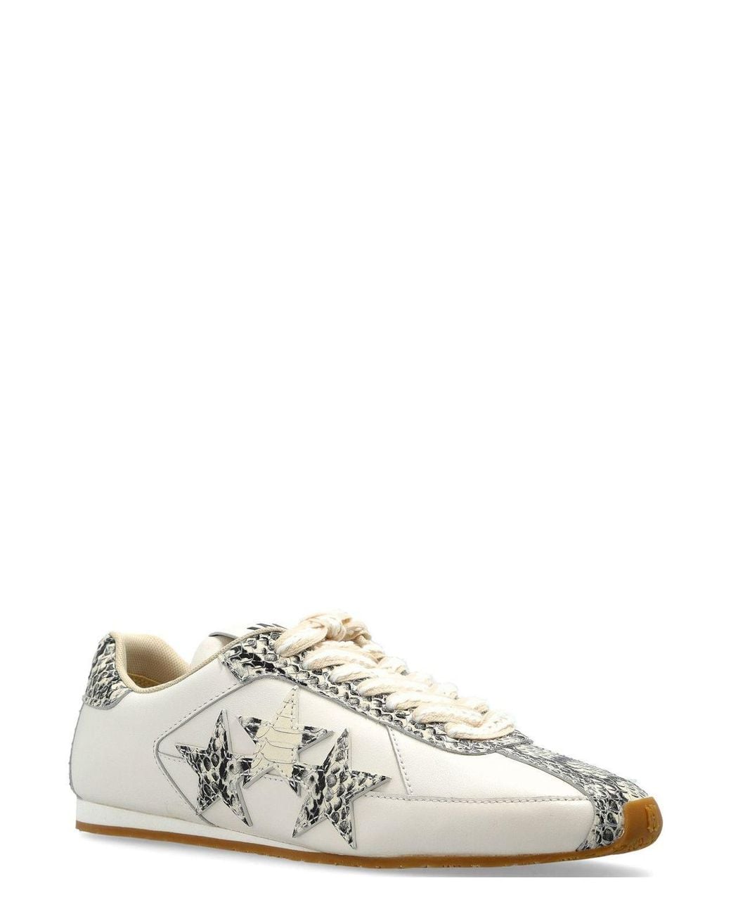 Amiri White Pacific Star Low-Top Sneakers