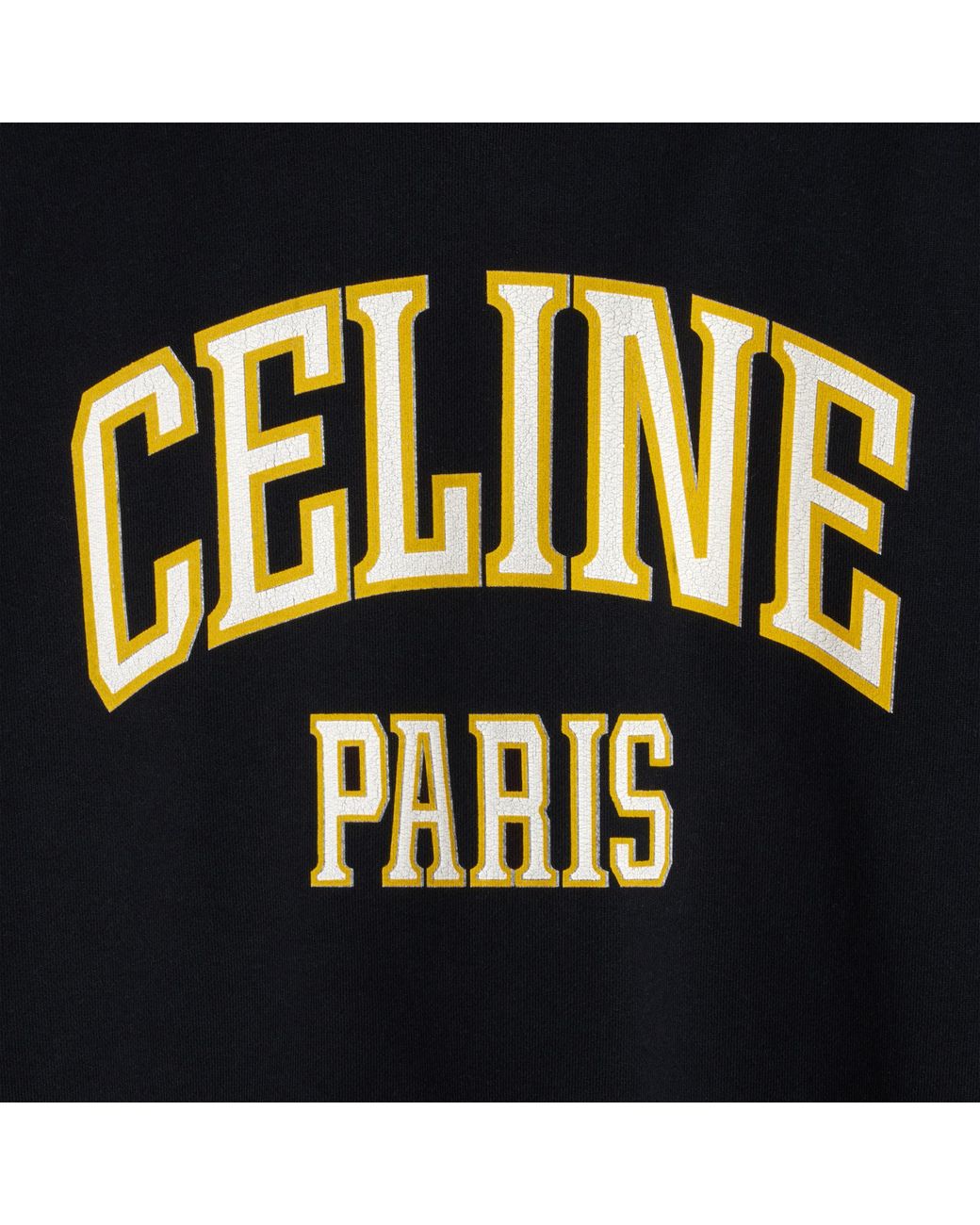 Céline Black Oversized Hoodie