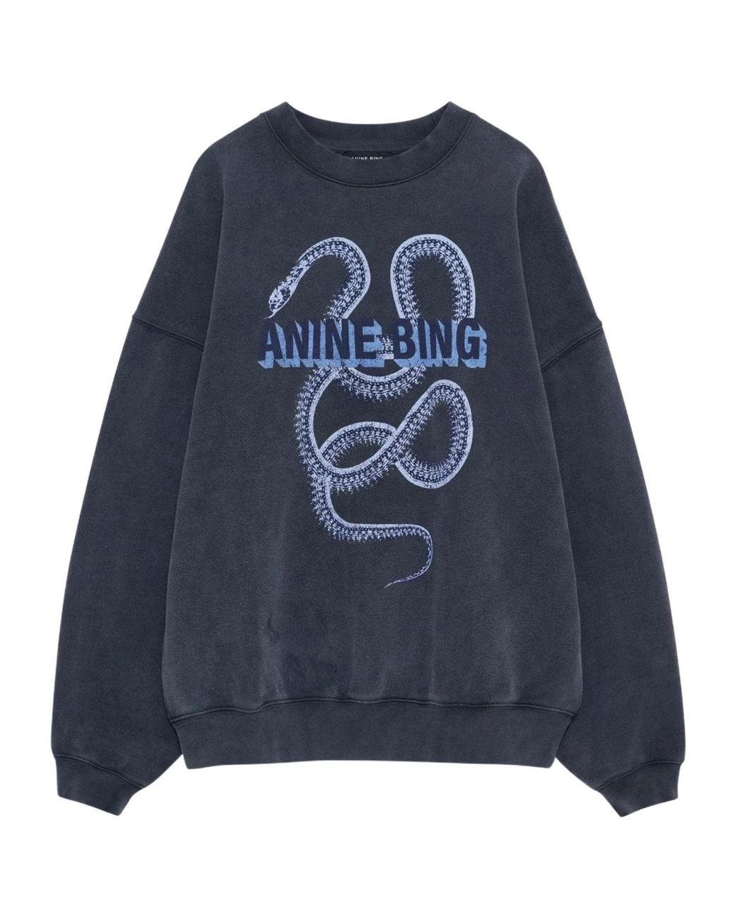 Anine Bing Blue Anine Harvey Crew Ld62