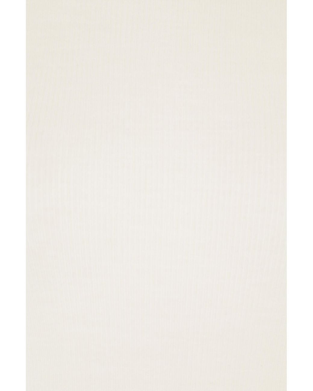 Bottega Veneta White Ribbed High Neck Sweater