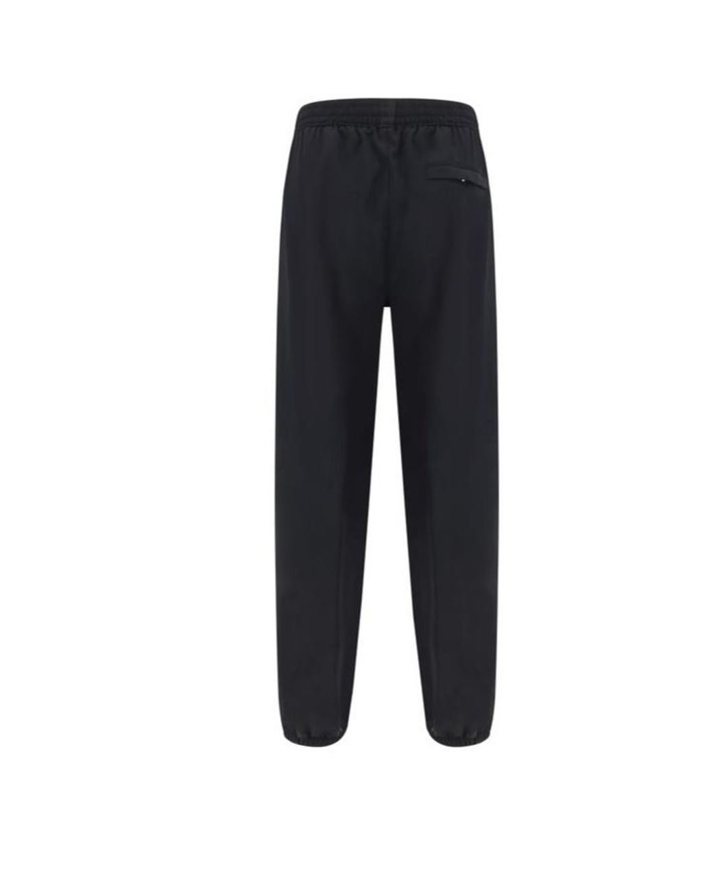Givenchy Black 4G Plaque Mid-Rise Jogger Pants for men