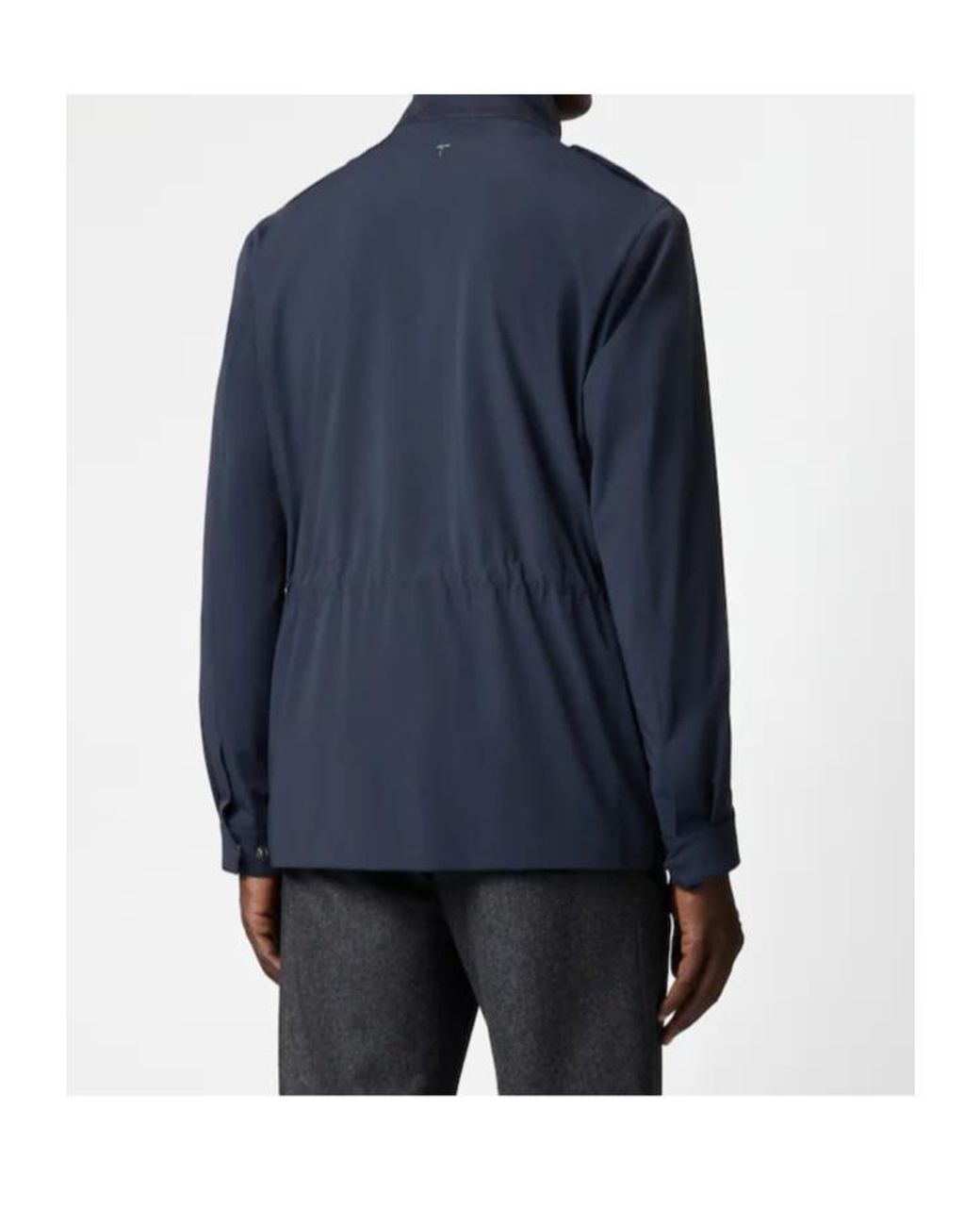Tod's Blue Long-Sleeved Jacket for men