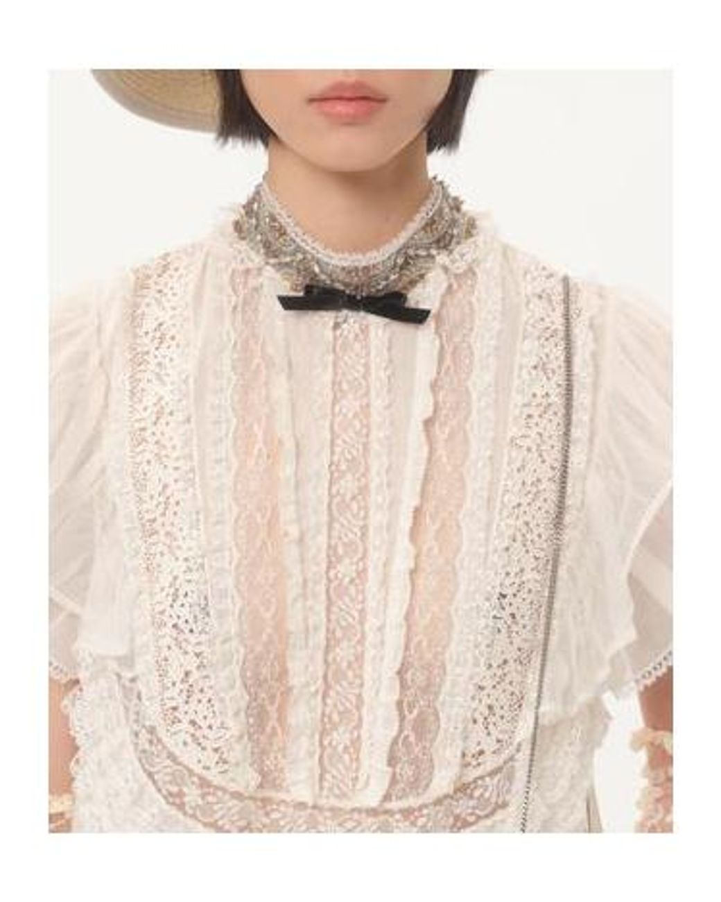 Valentino Natural Short Dress