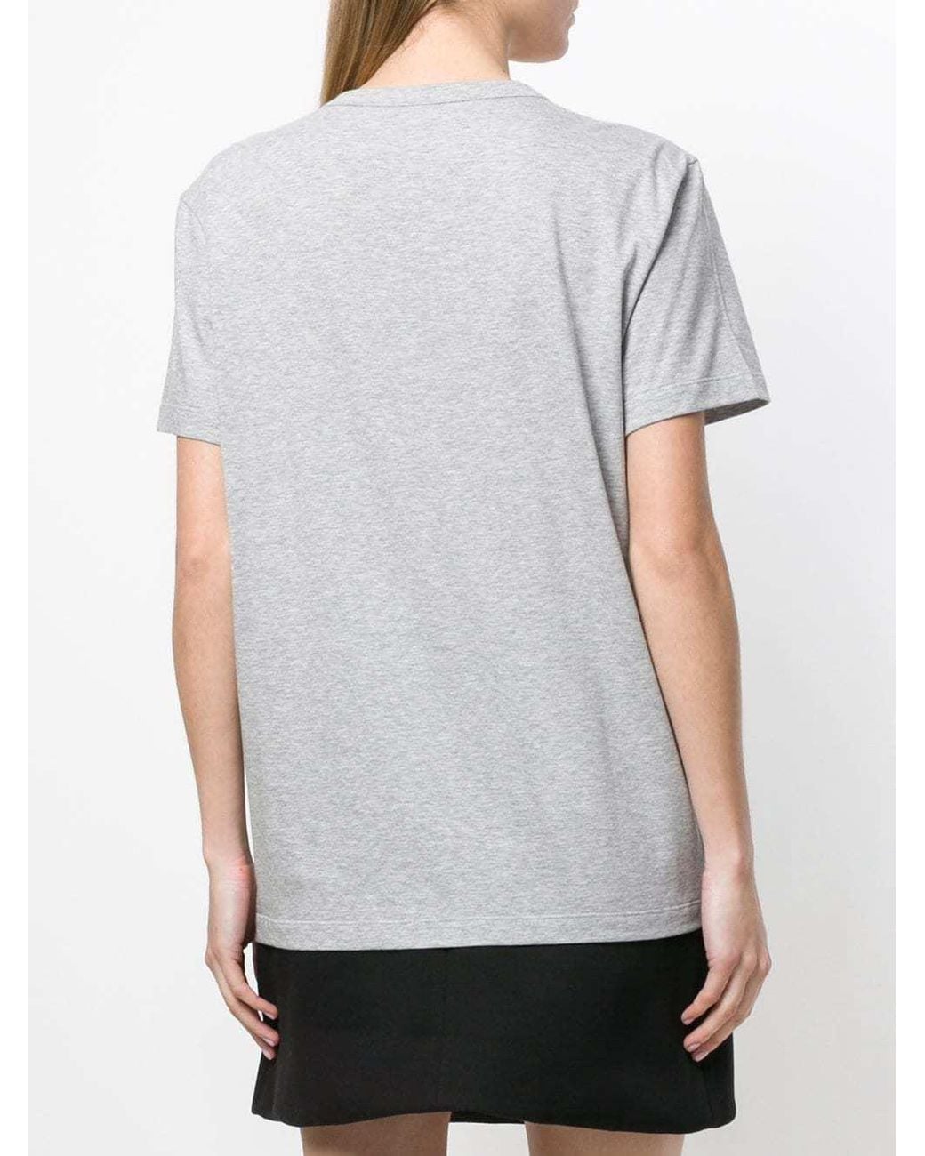 Moncler Gray Crew Neck Short-Sleeve T-Shirt