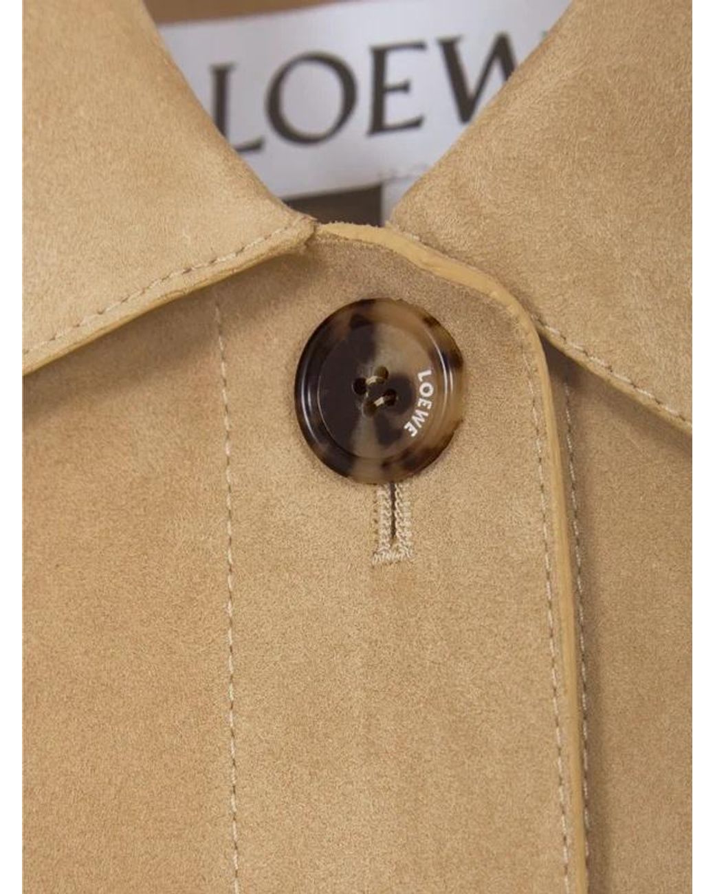 Loewe Natural Turn-Up Cuff Jacket