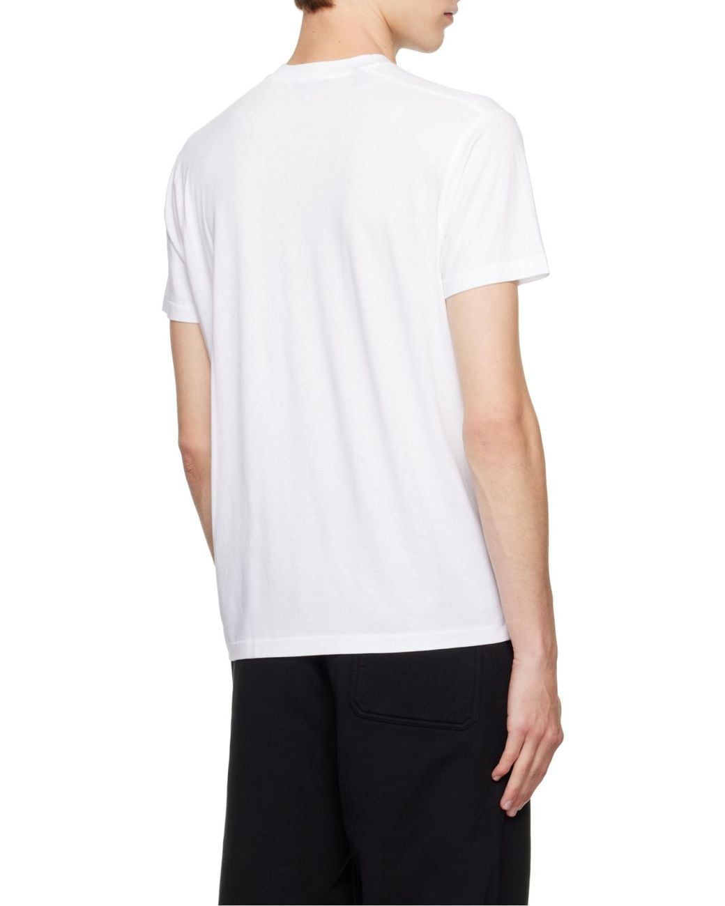 Tom Ford White Crewneck T-Shirt for men