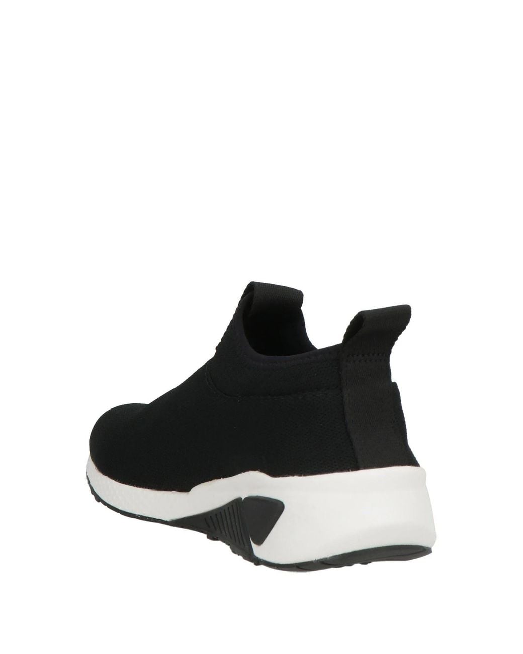 DIESEL Black Minimalist Sock-Style Sneakers