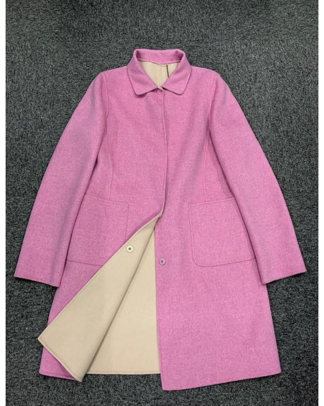 Weekend by Maxmara Pink Logo Coat