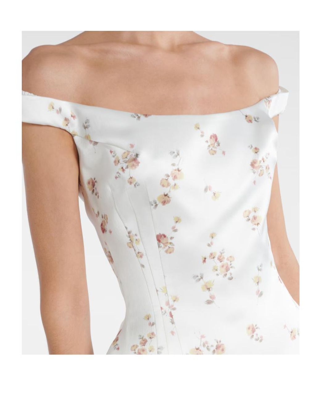 Magda Butrym White Sleeveless Dress