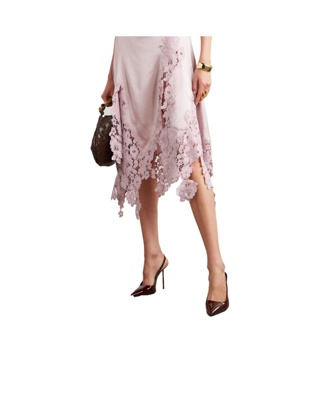 Paris Texas Brown Lidia Slingback Pumps