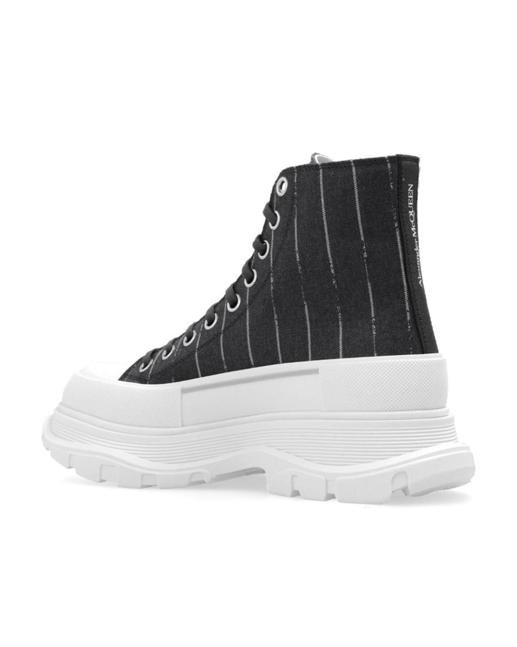 McQueen Black 70Mm Lace-Up Chunky Sneakers
