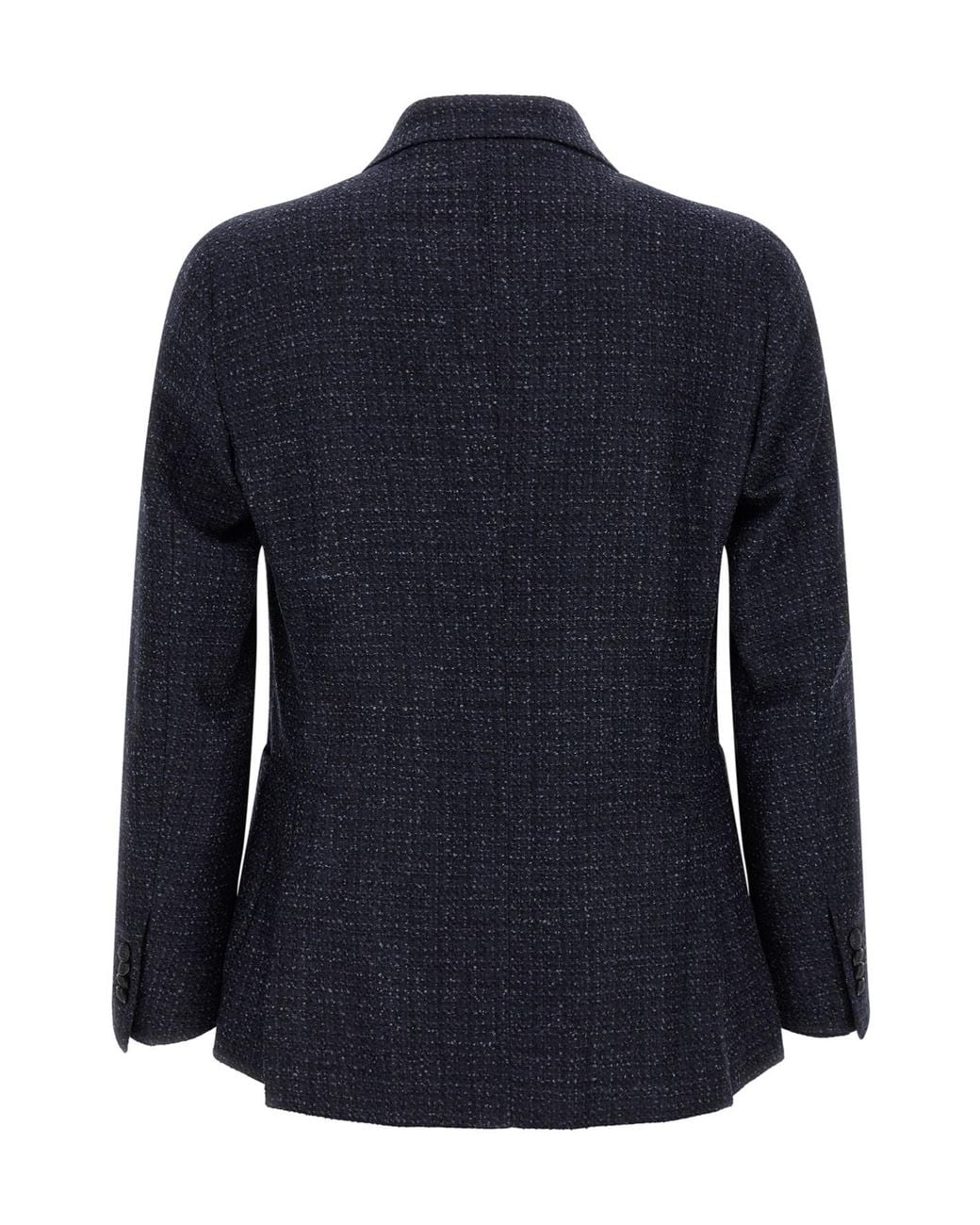 Tagliatore Blue Montecarlo Textured Double-Breasted Blazer for men