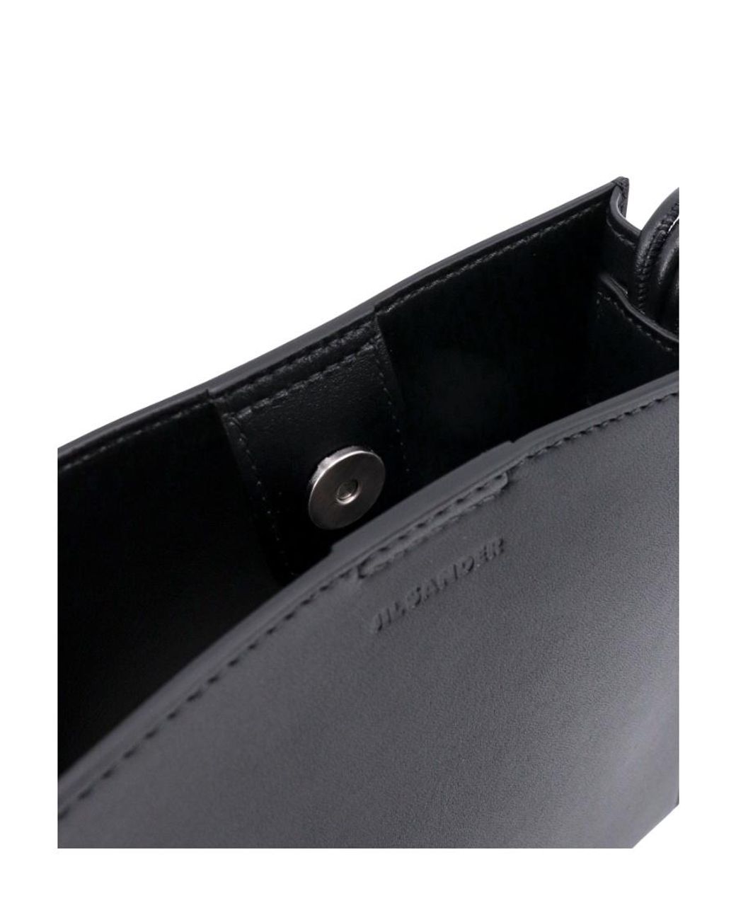 Jil Sander Black Tangle Small Shoulder Bag for men