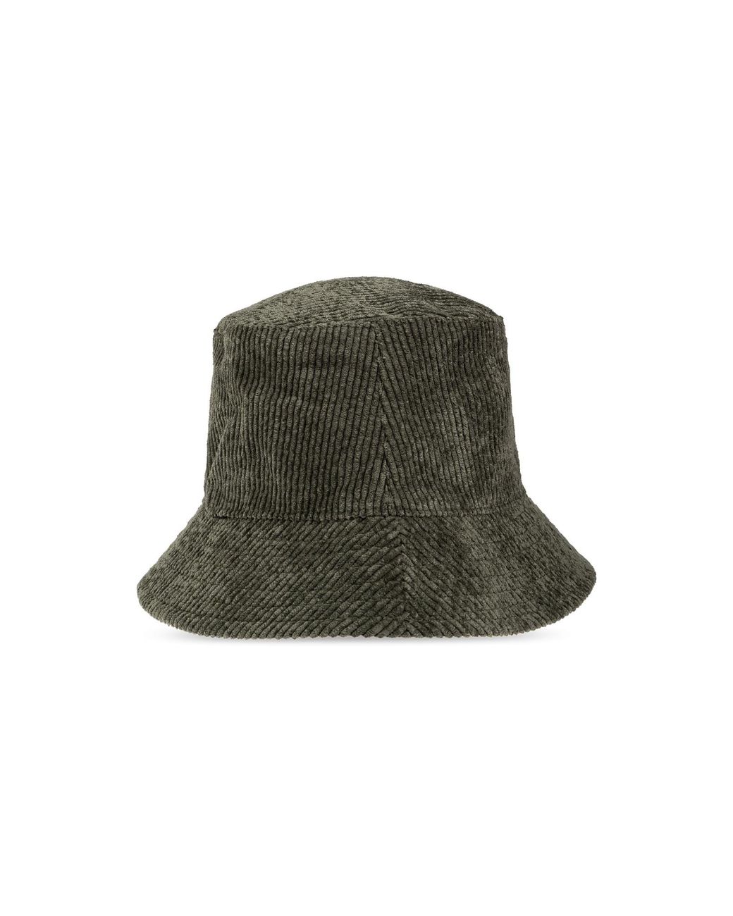 Moschino Green Logo Patch Bucket Hat for men