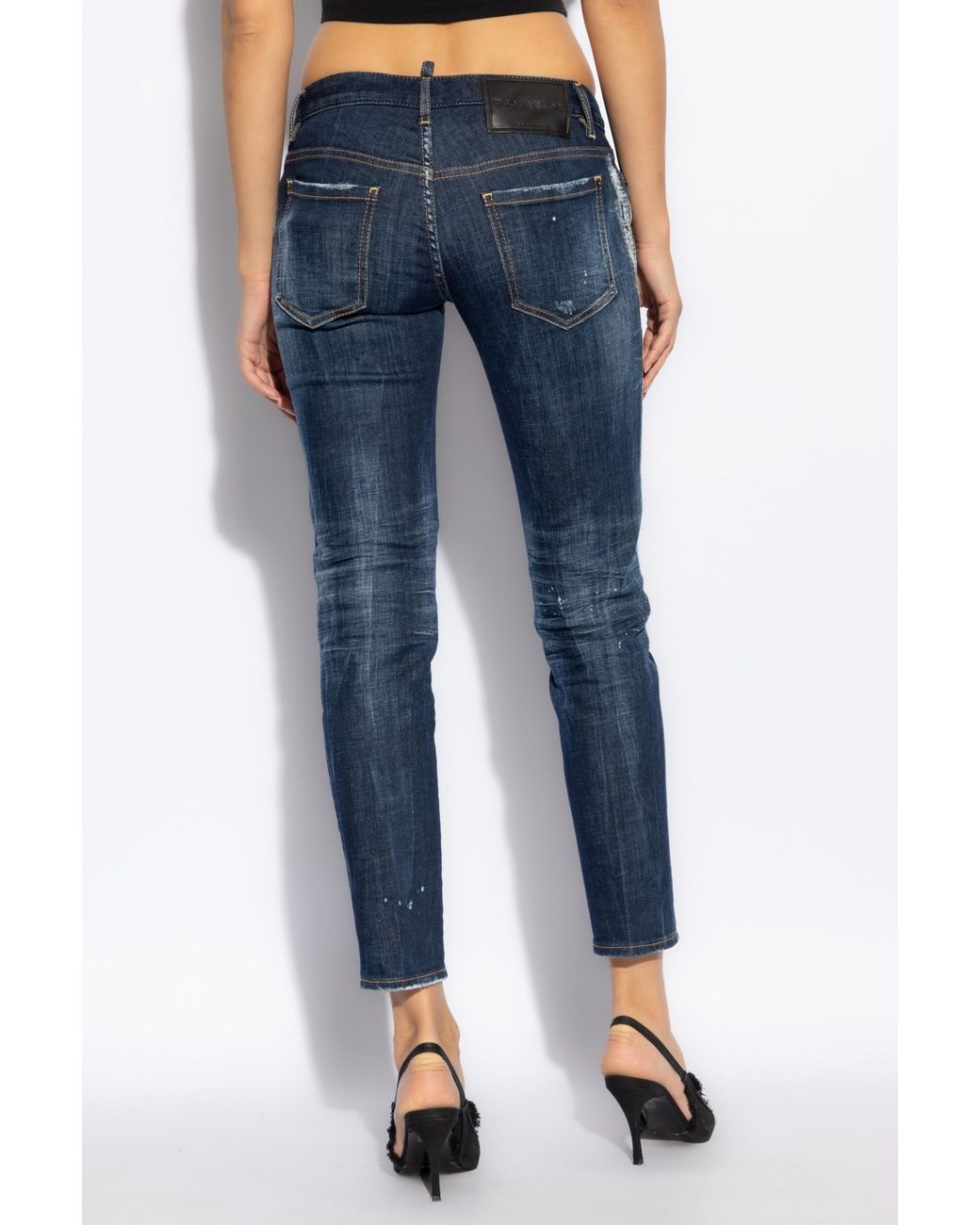 DSquared² Blue Jennifer Tapered Jeans