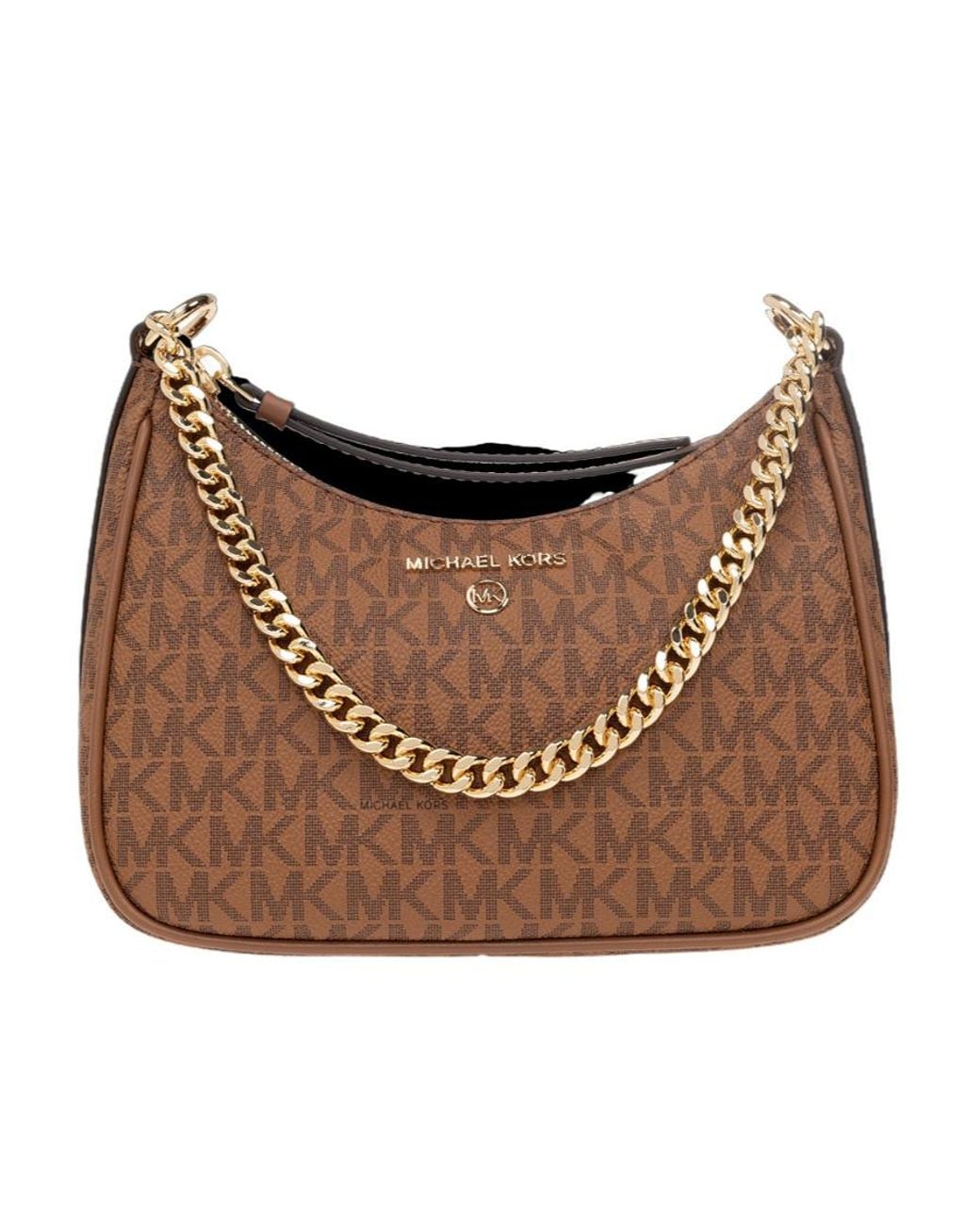 Michael Kors Brown Jet Set Charm Shoulder Bag